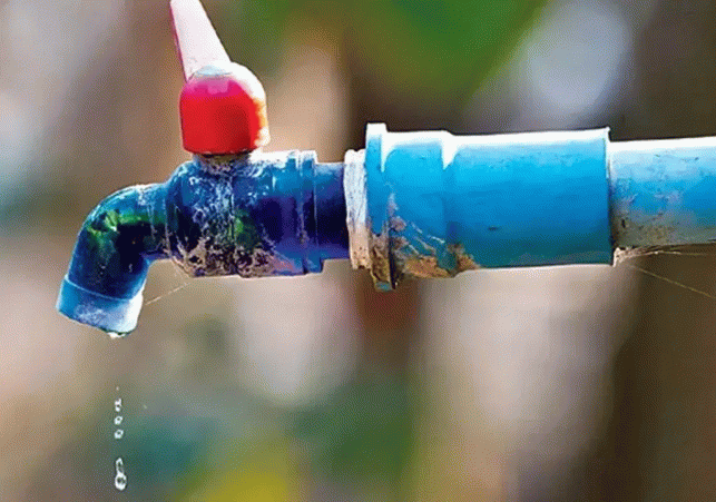 Evening Water Supply at Low Pressure